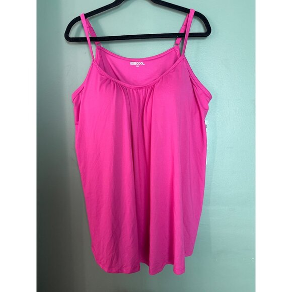 32Degrees Heat/Cool Women’s XXL Rose Pink Babydoll Tunic Top Romantic Y2K - Picture 1 of 6